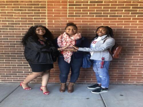 Bry Reed, Tatianna Pless, and Jennifer Thompson