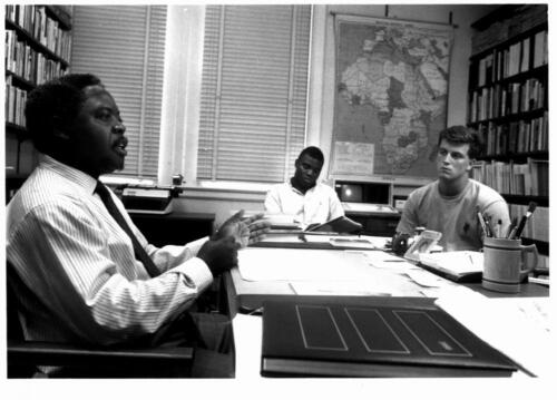 Georges Nzongola-Ntalaja ‘67 returns as a professor