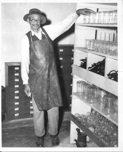 “Enoch With Science Equipment” (1950s)