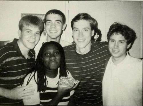Jacqueline Muna Mussitwa ‘03 at a hall bonding event