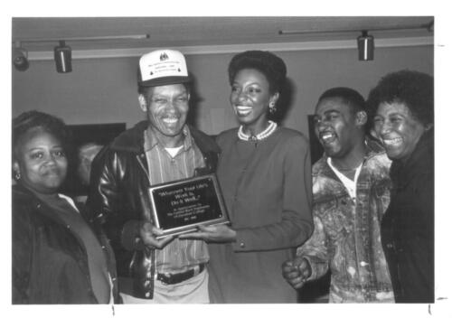 “James Lowry Receives an Award” (1988)